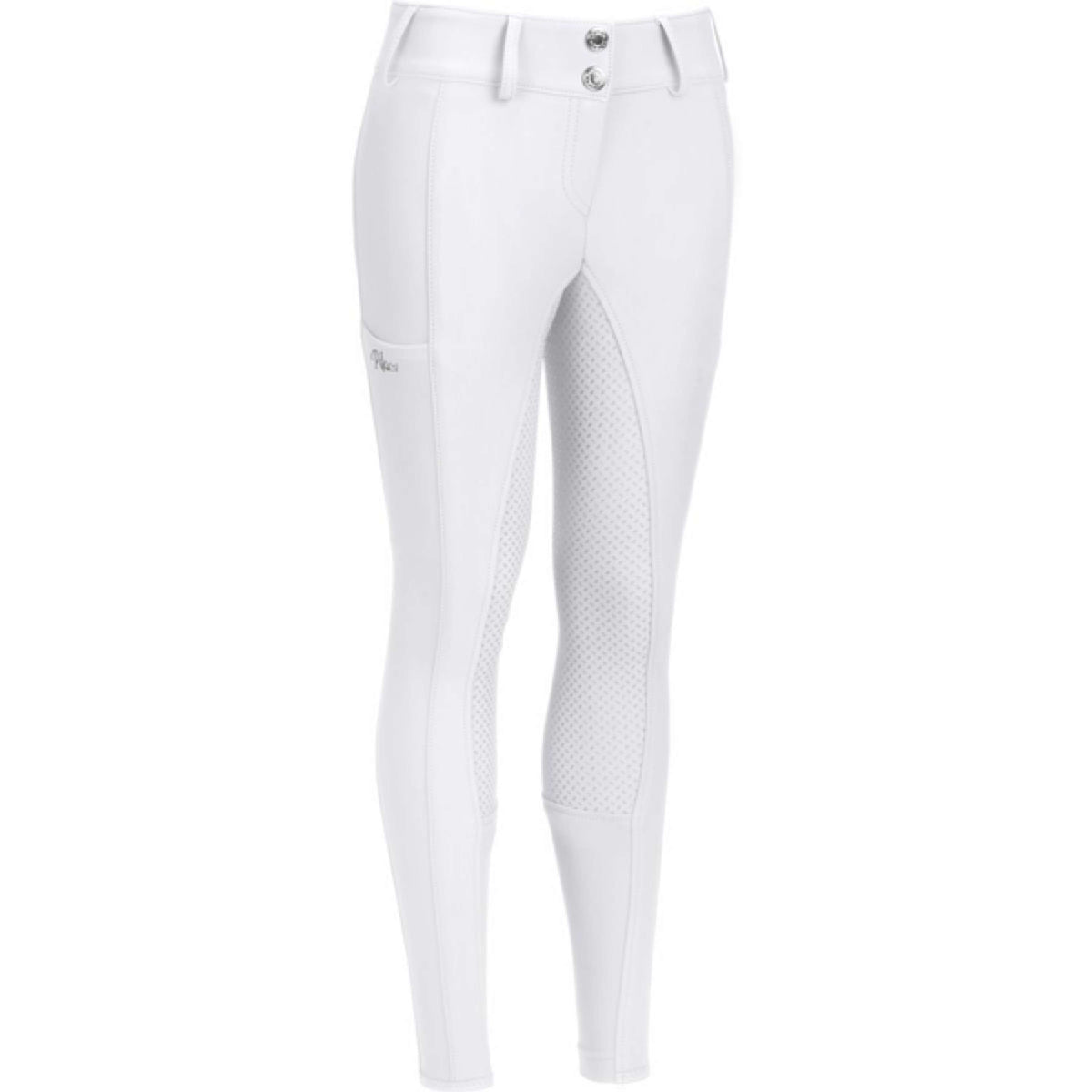 Pikeur Breeches Midwaist Kids Full Grip White