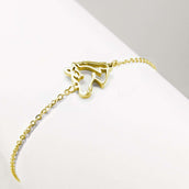 Ponytail&Co Bracalet Horse Gold