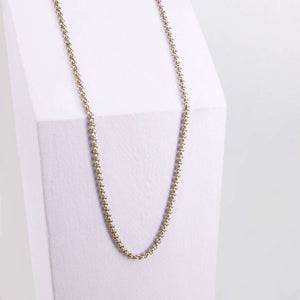 Ponytail&Co Necklace with Luxury round Chains Rose Gold