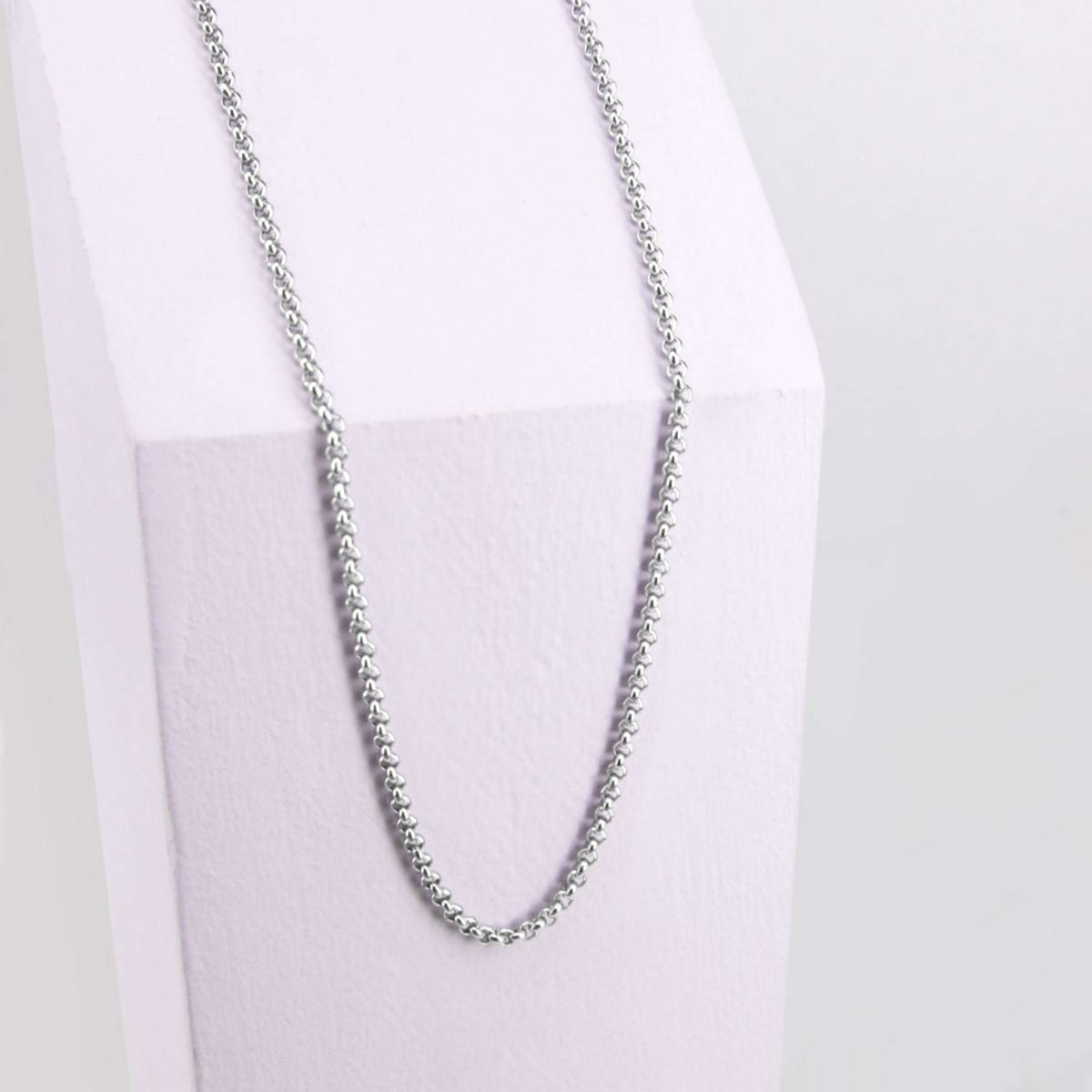 Ponytail&Co Necklace with Luxury round Chains Steel