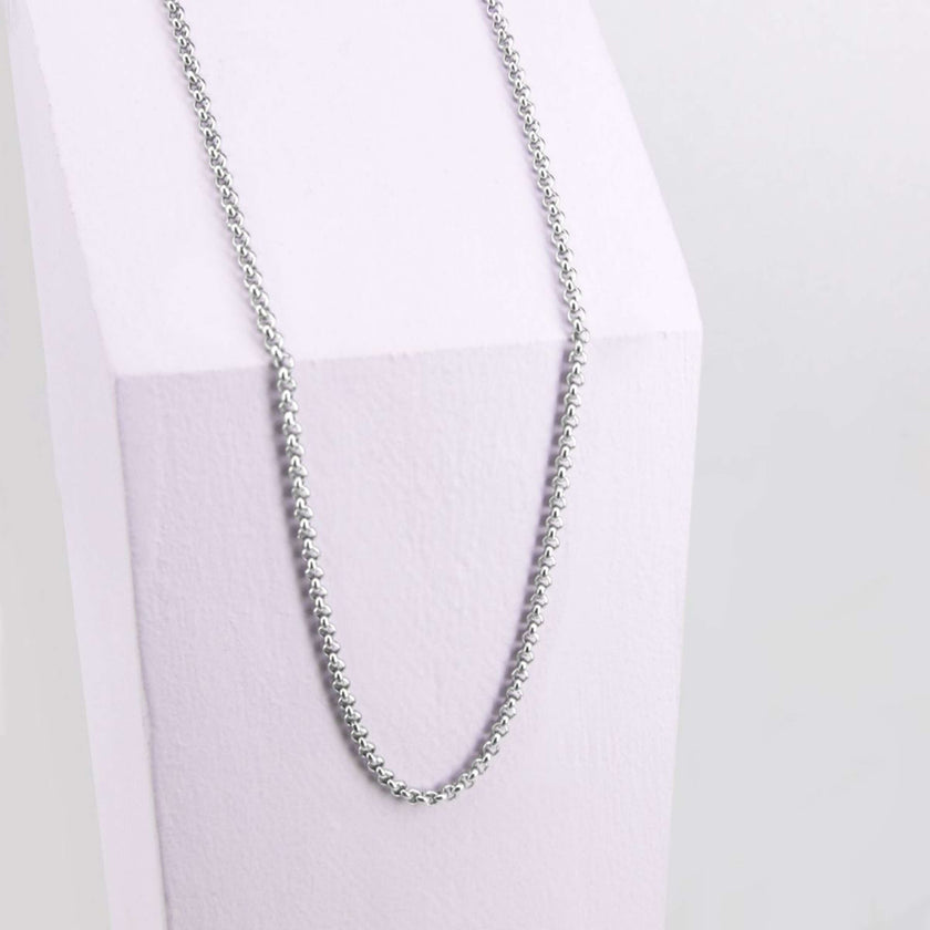 Ponytail&Co Necklace with Luxury round Chains Steel