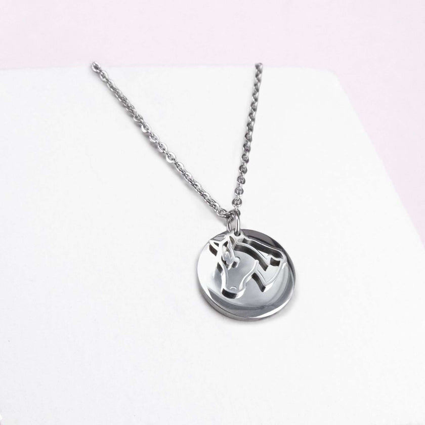 Ponytail&Co Pendant Charm & Horse Steel