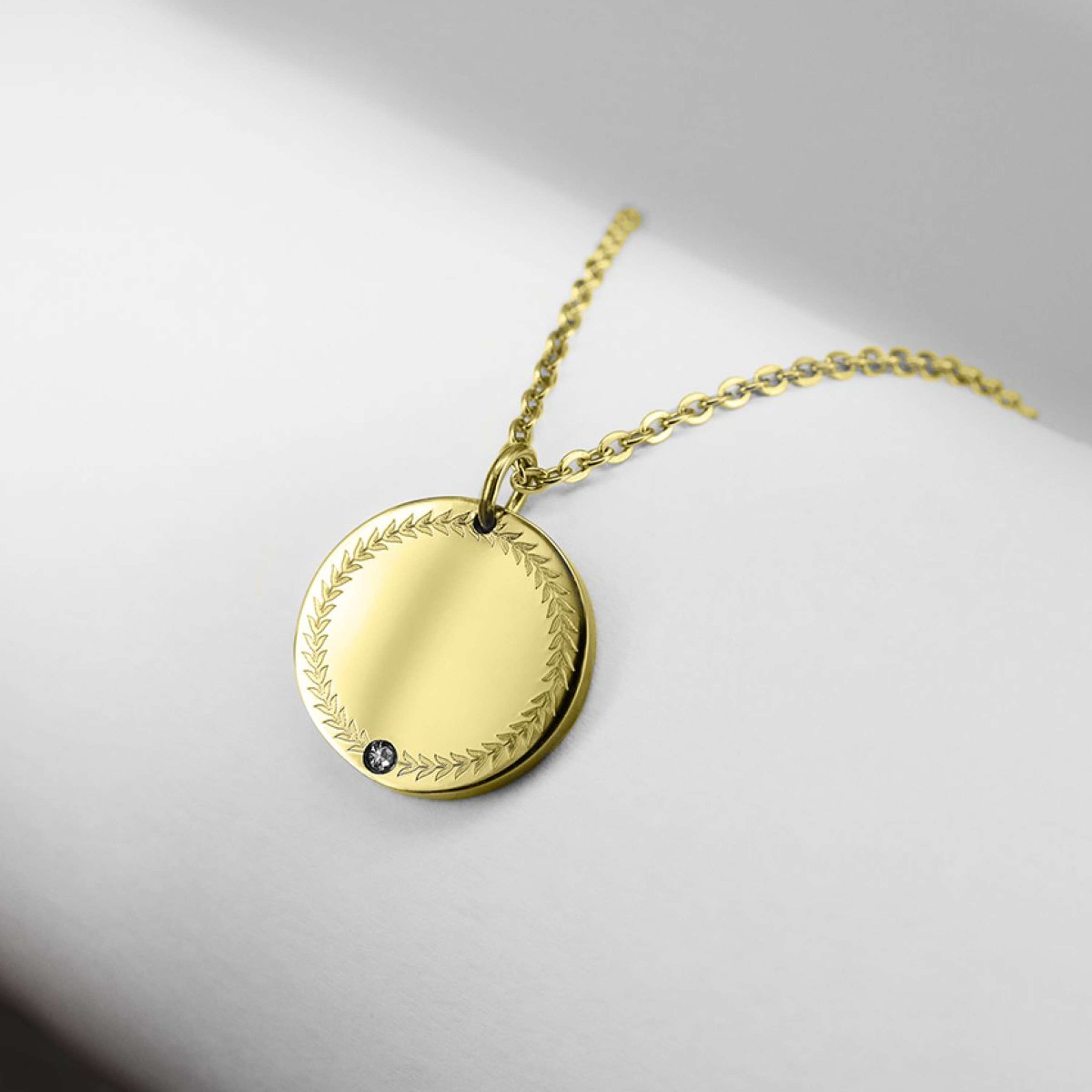 Ponytail&Co Pendant Lucky Coin Gold