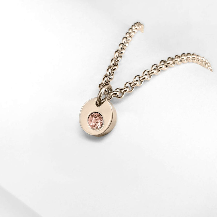 Ponytail&Co Pendant Peach Mini Rose Gold