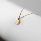 Ponytail&Co Pendant Mini Coin Rose Gold