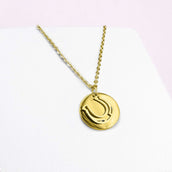 Ponytail&Co Pendant Charm & Horseshoe Gold