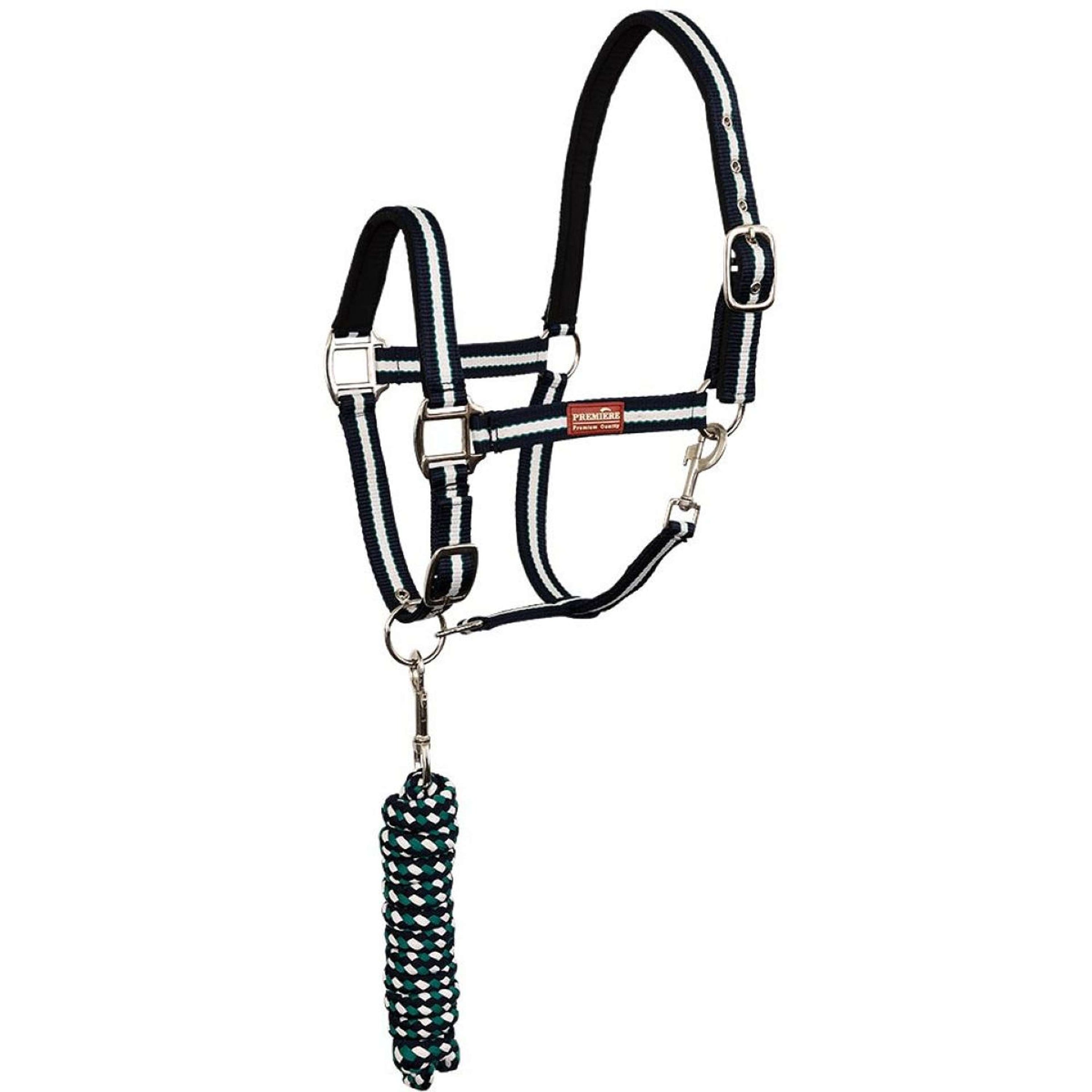 Premiere Head Collar Set with a Carabiner Navy Blazer