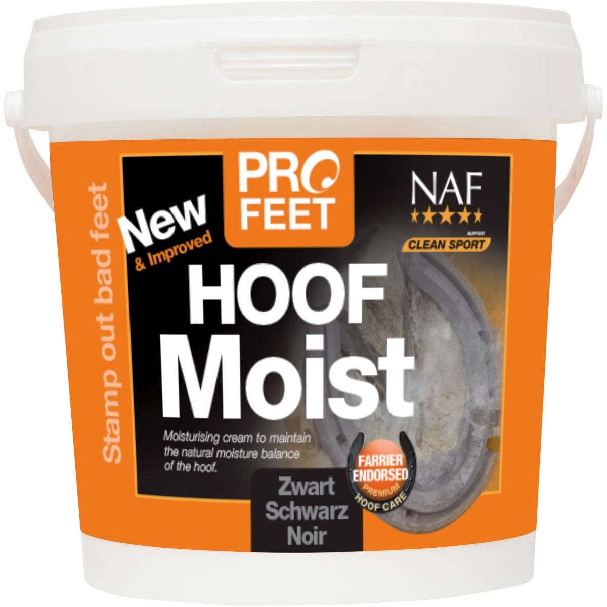 NAF Profeet Hoof Moist Black