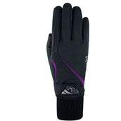 Roeckl Riding Gloves Wismar Black/Purple