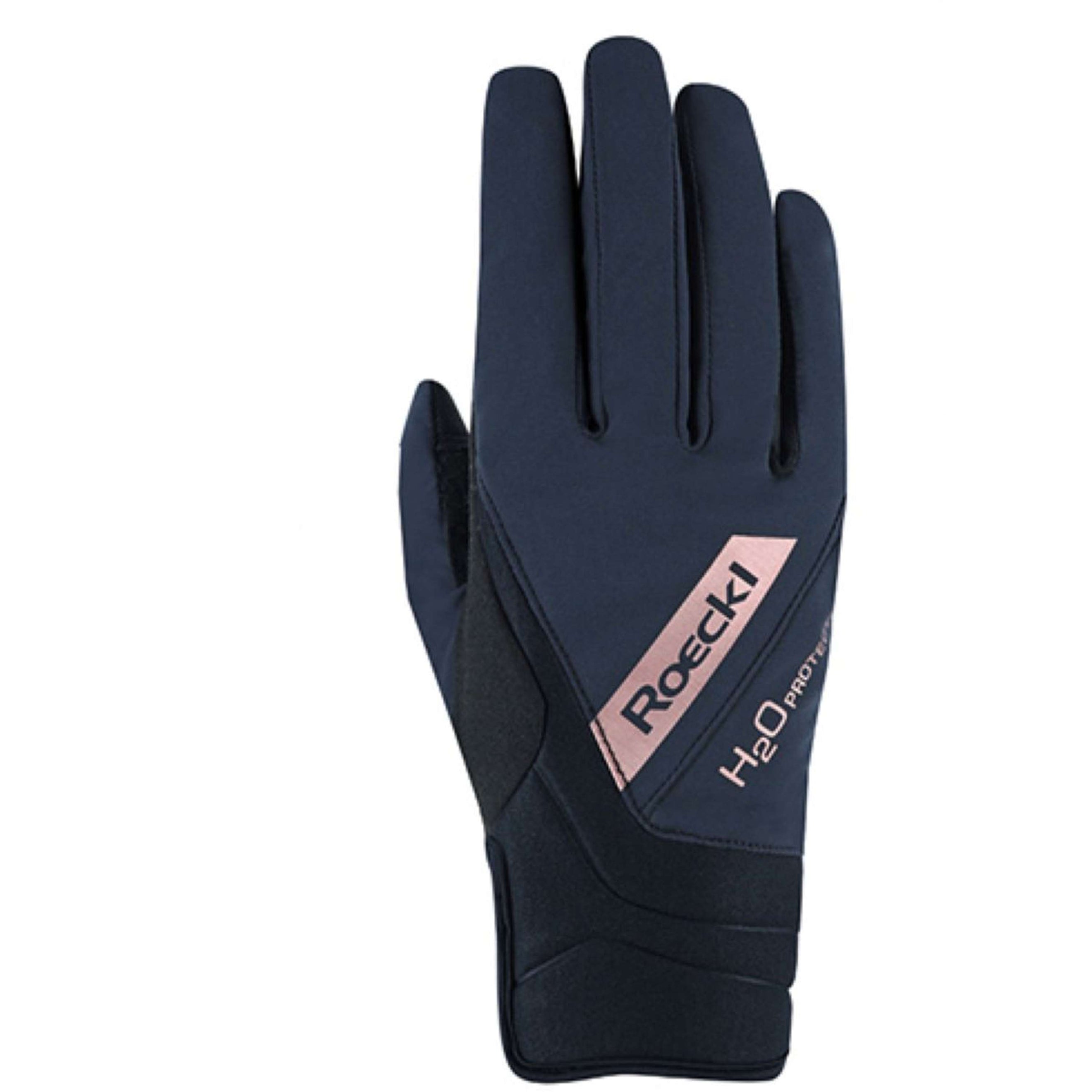 Roeckl Gloves Waregem Black/Copper