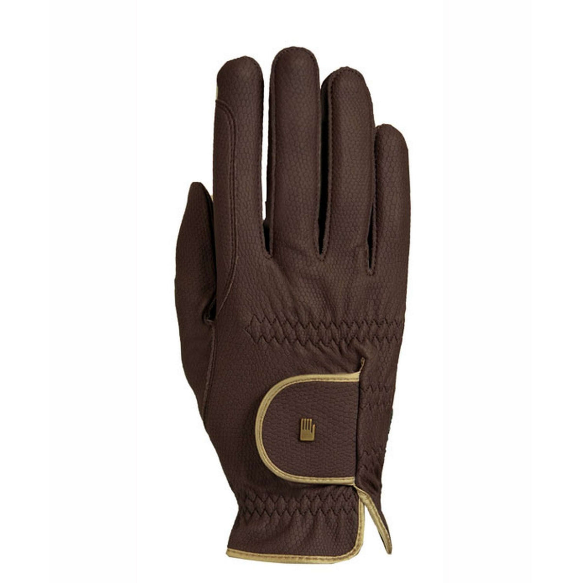 Roeckl Riding Gloves Lona Roeck-Grip Lining Mocca/Gold