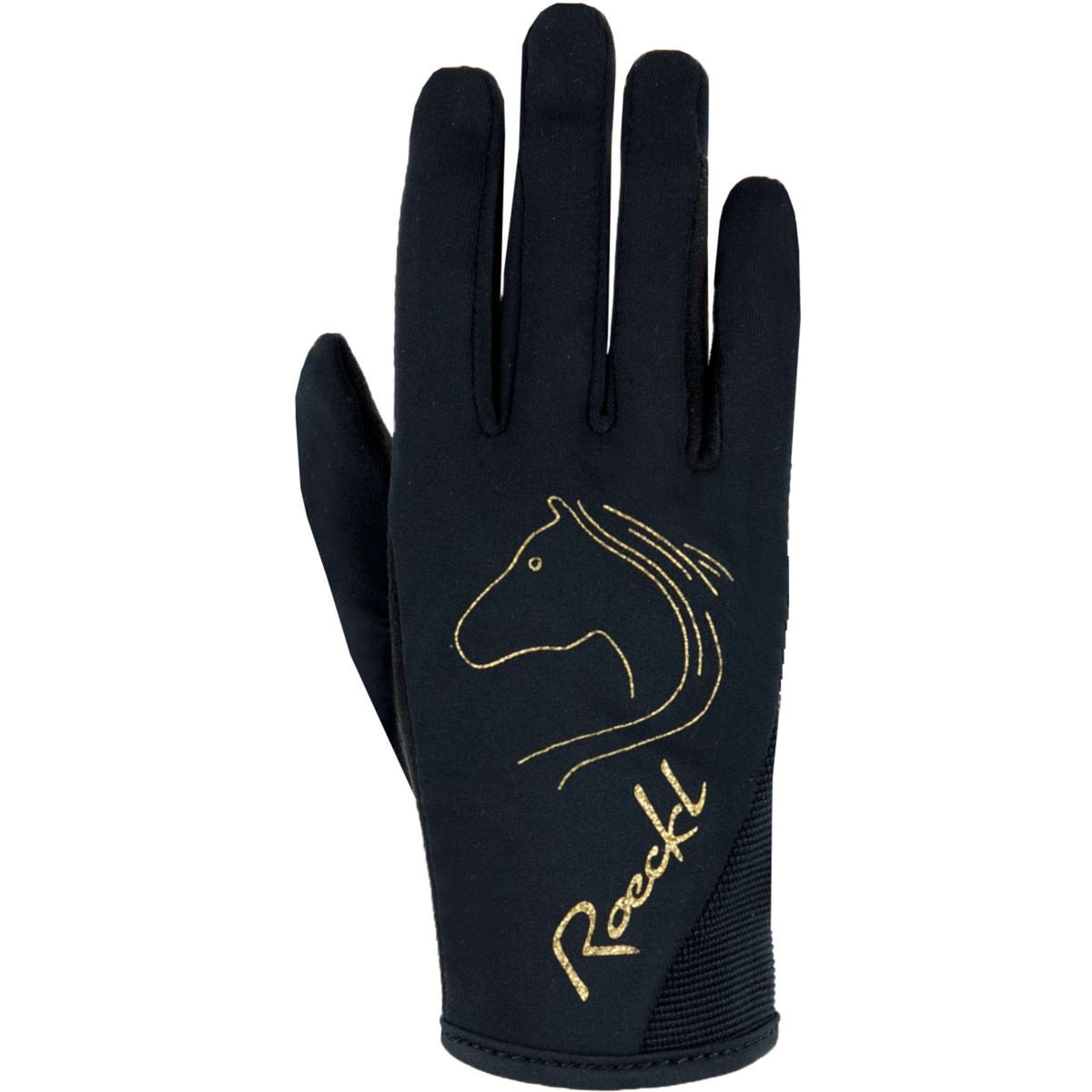 Roeckl Riding Gloves Tryon Black/Gold