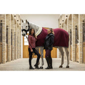 Mrs. Ros Fleece Rug Heavy Weight Royal Fleece