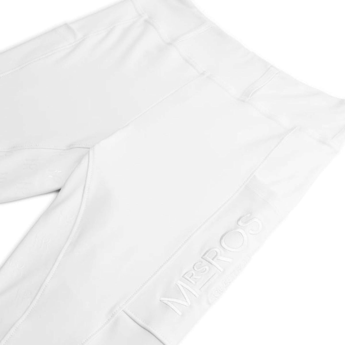 Mrs. Ros Riding Legging Silhouette White