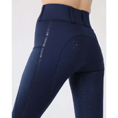 Rebel Pull On Riding Legging Tone in Tone Full grip Navy