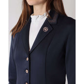 Rebel Competition Jacket Rose Gold Crystal Navy