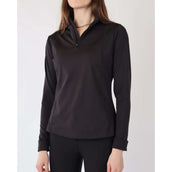 Rebel Long Sleeve Shirt Tone in Tone Black