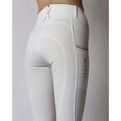 Rebel Breeches Tone in Tone Full grip White