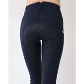 Rebel Breeches Tone in Tone Full grip Navy