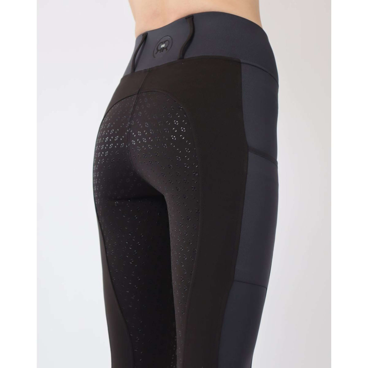 Rebel Pull On Riding Legging Full grip Black