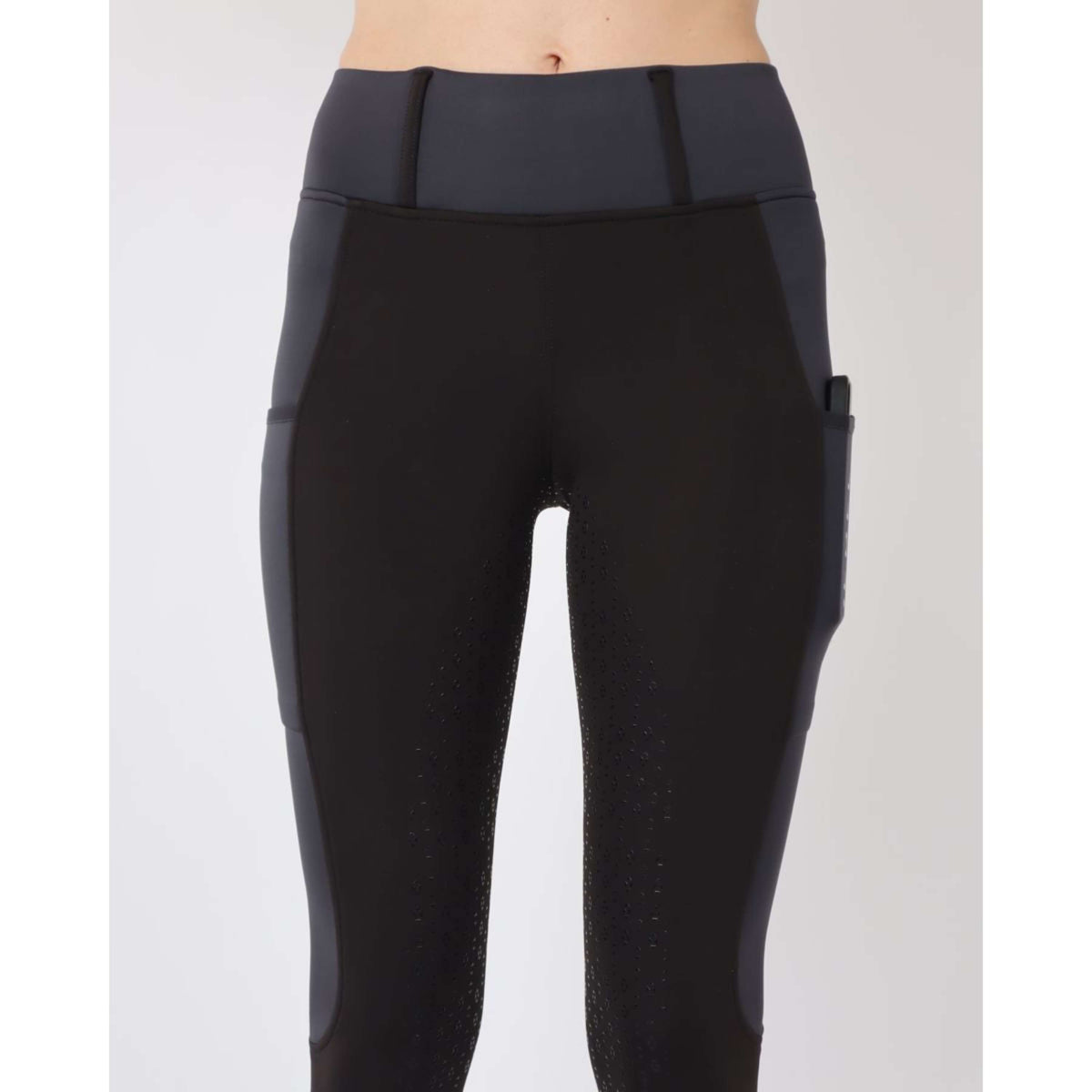 Rebel Pull On Riding Legging Full grip Black