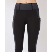 Rebel Pull On Riding Legging Full grip Black