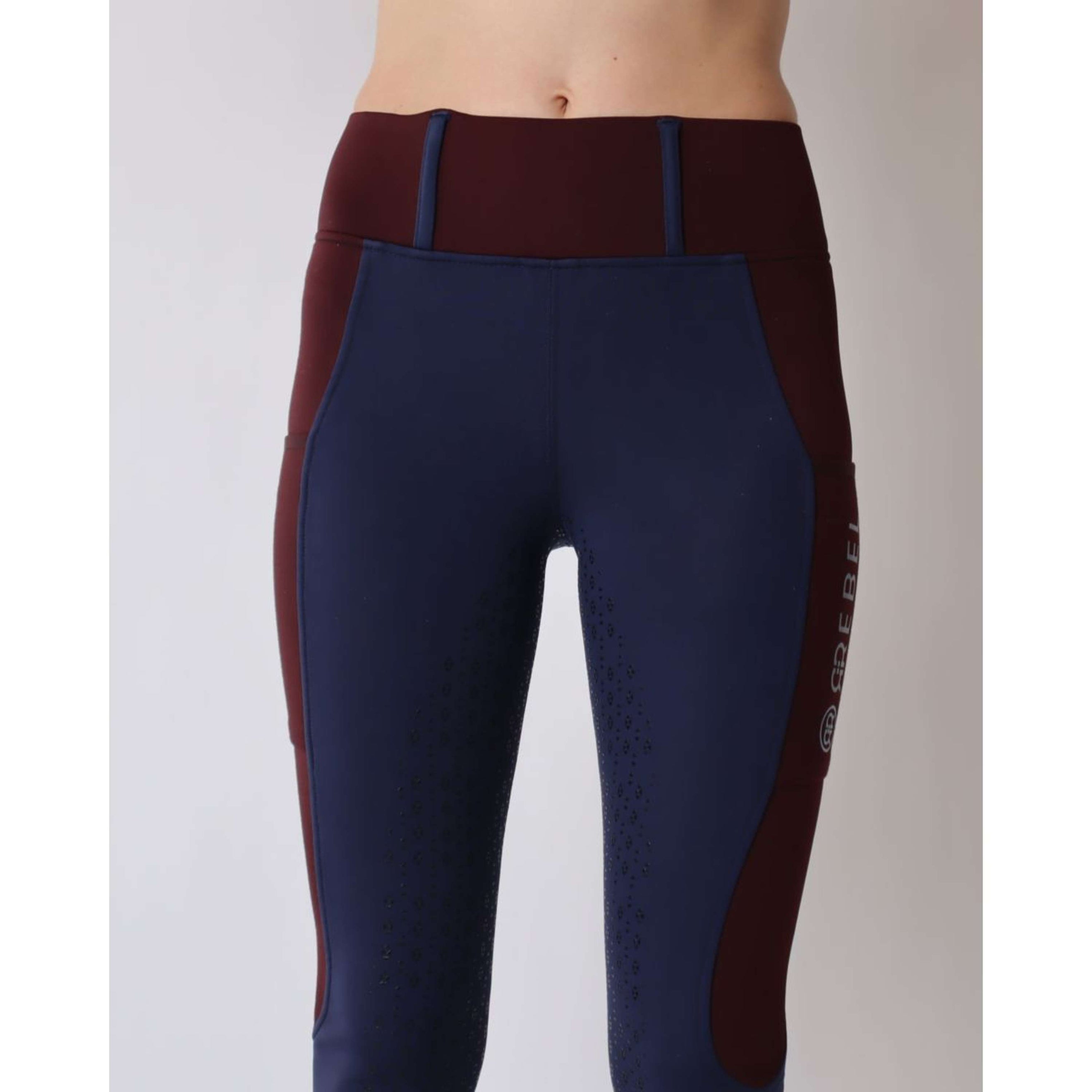 Rebel Pull On Riding Legging Full grip Navy