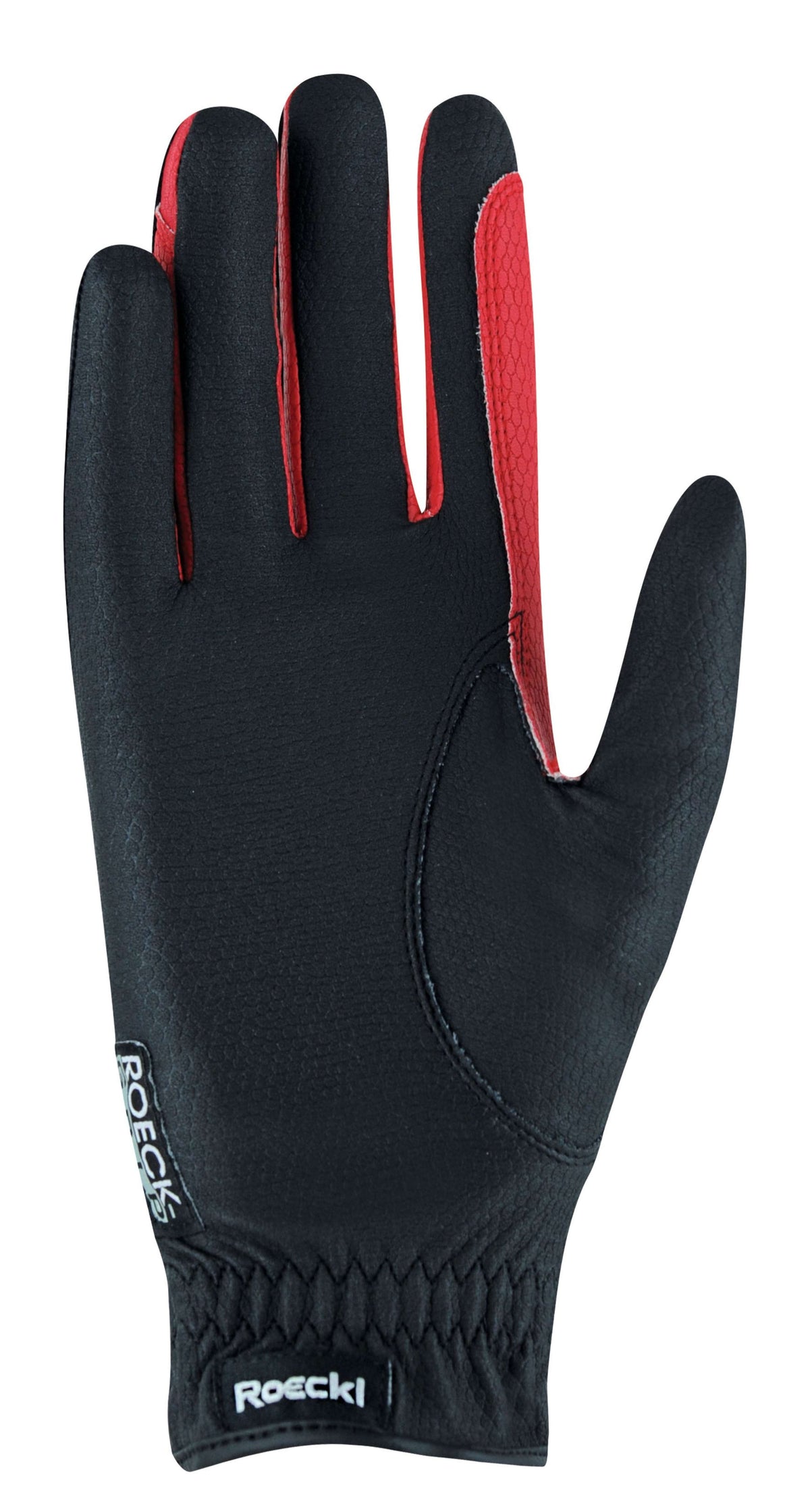 Roeckl Riding Gloves Malta Bicolor Black/Red