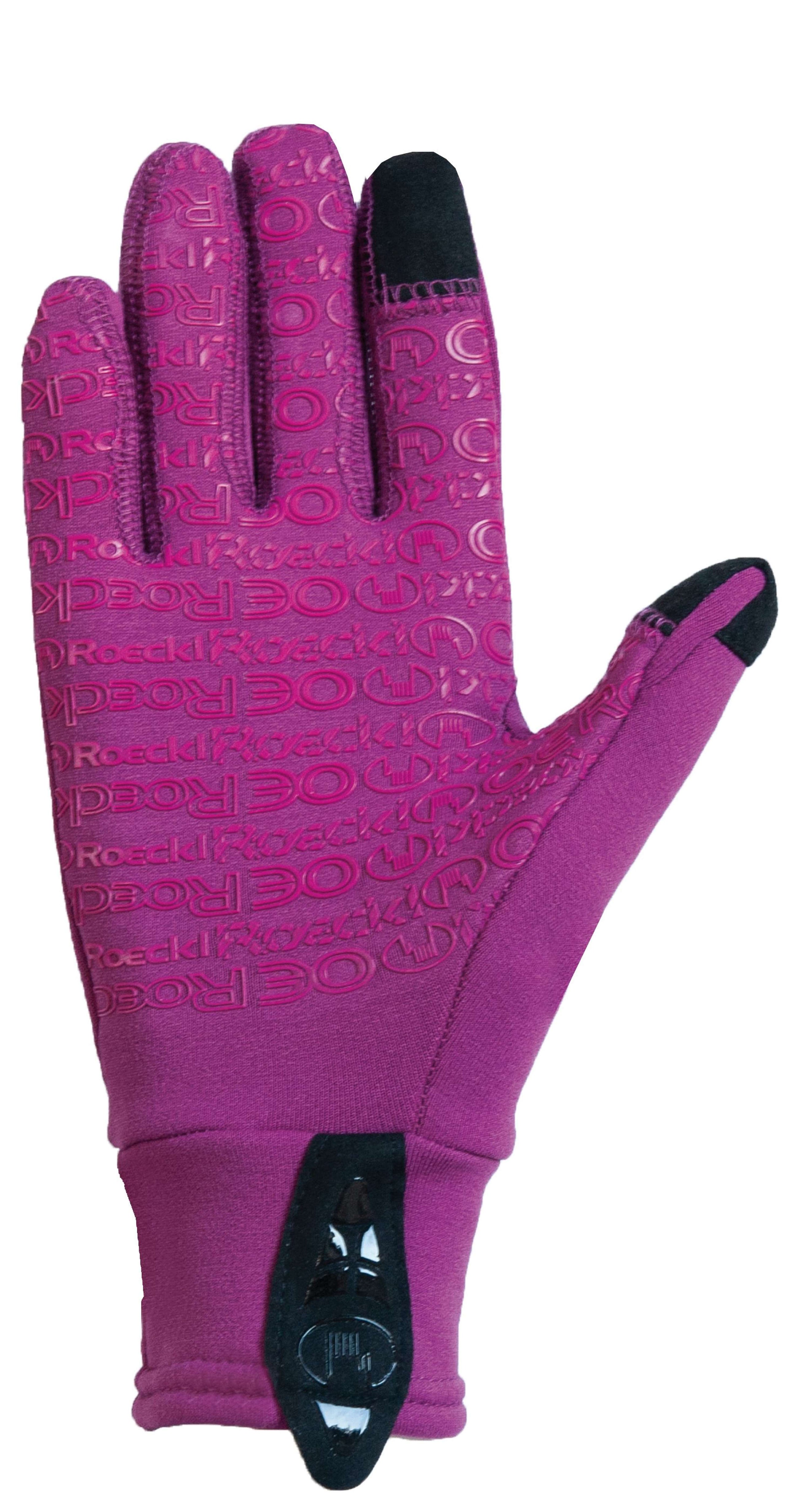 Roeckl Gloves Weldon Polartec Berry