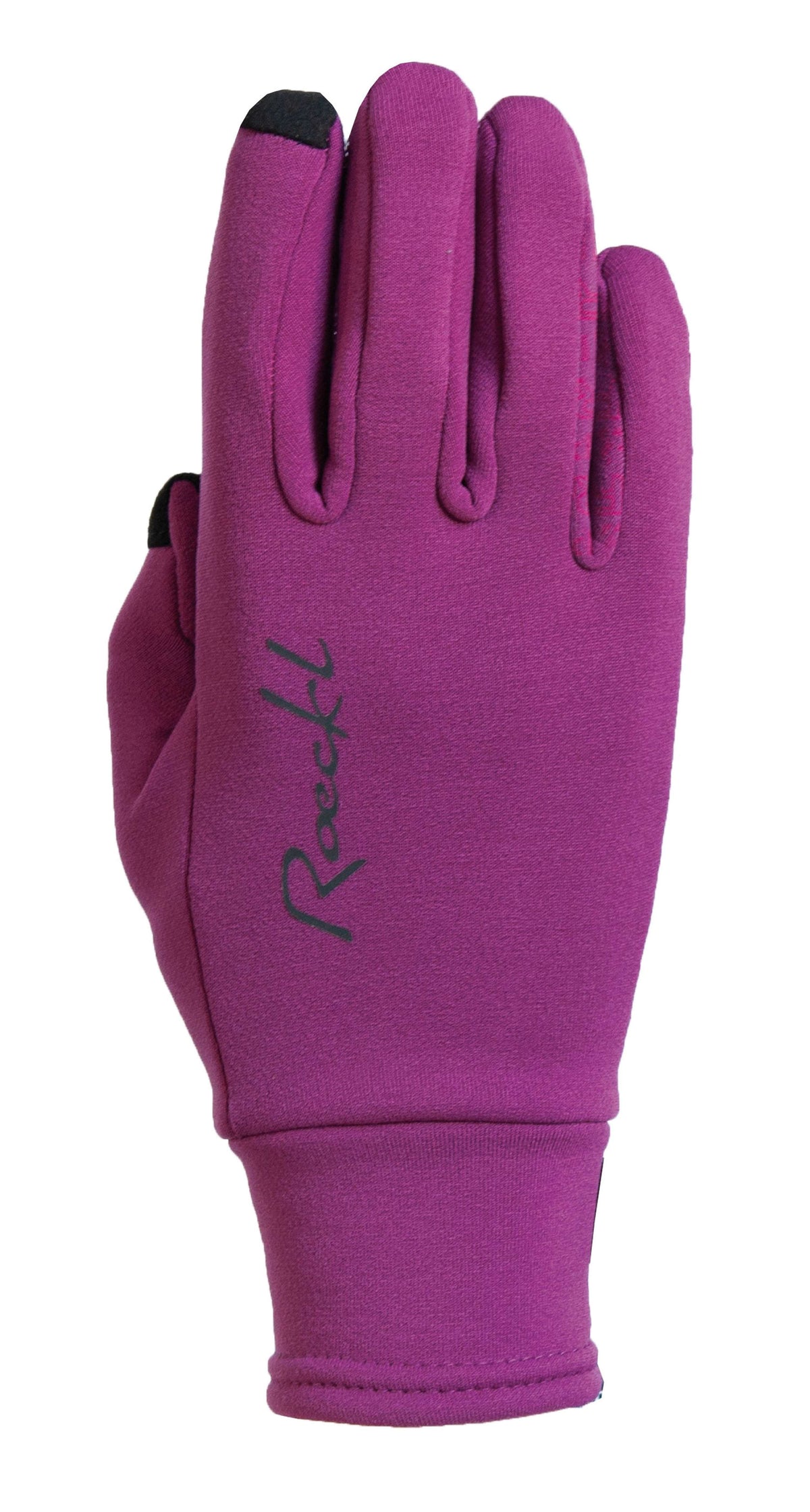 Roeckl Riding Gloves Weldon Polartec Berry