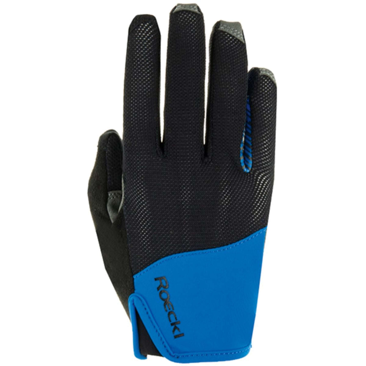 Roeckl Riding Gloves Lynn Span Mesh Black - Blue