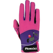 Roeckl Riding Gloves Kansas Lycra Pink