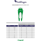 Saddlehugger Jodhpur Breeches Ladies White