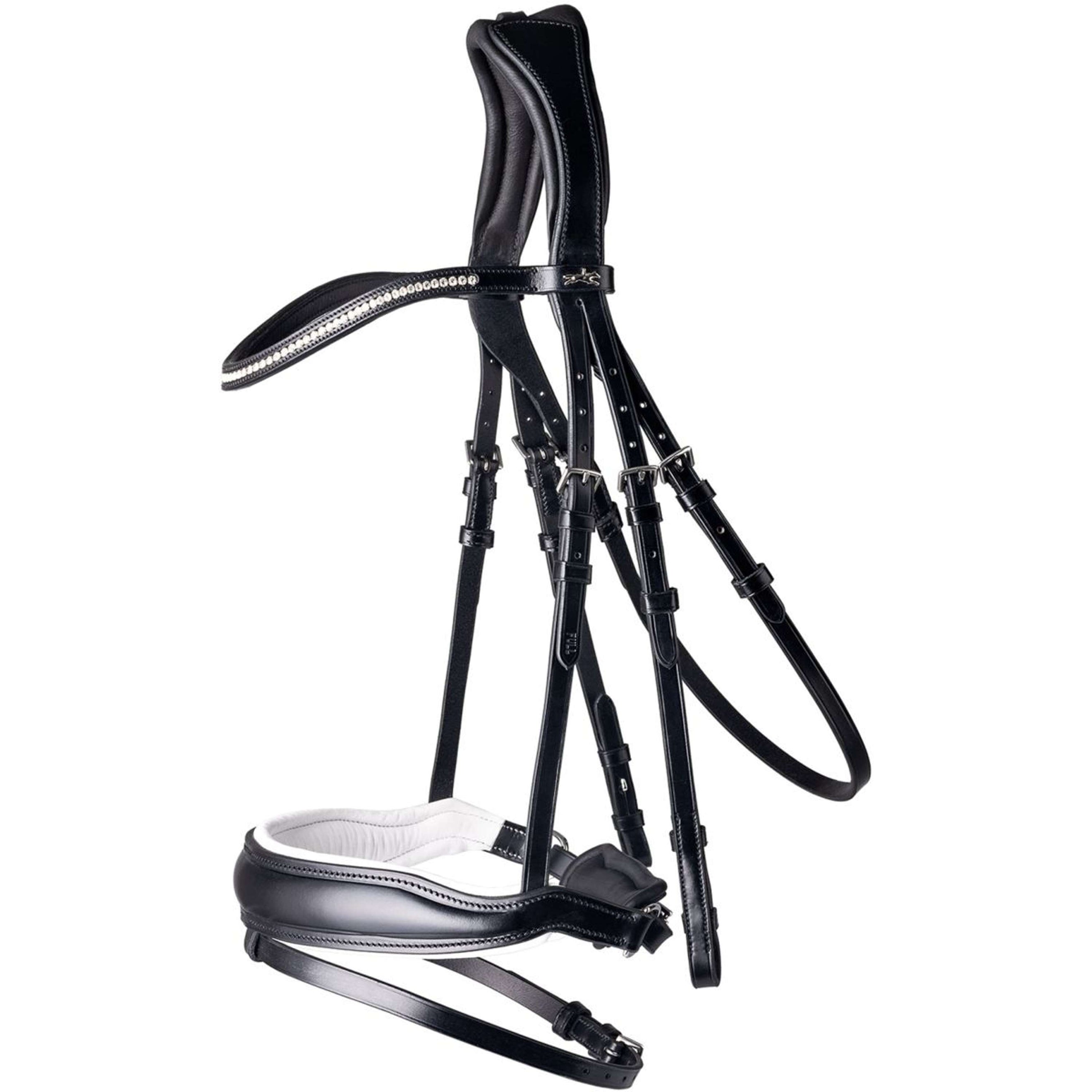 Schockemöhle Bridle Premium sports Stanford Black/White