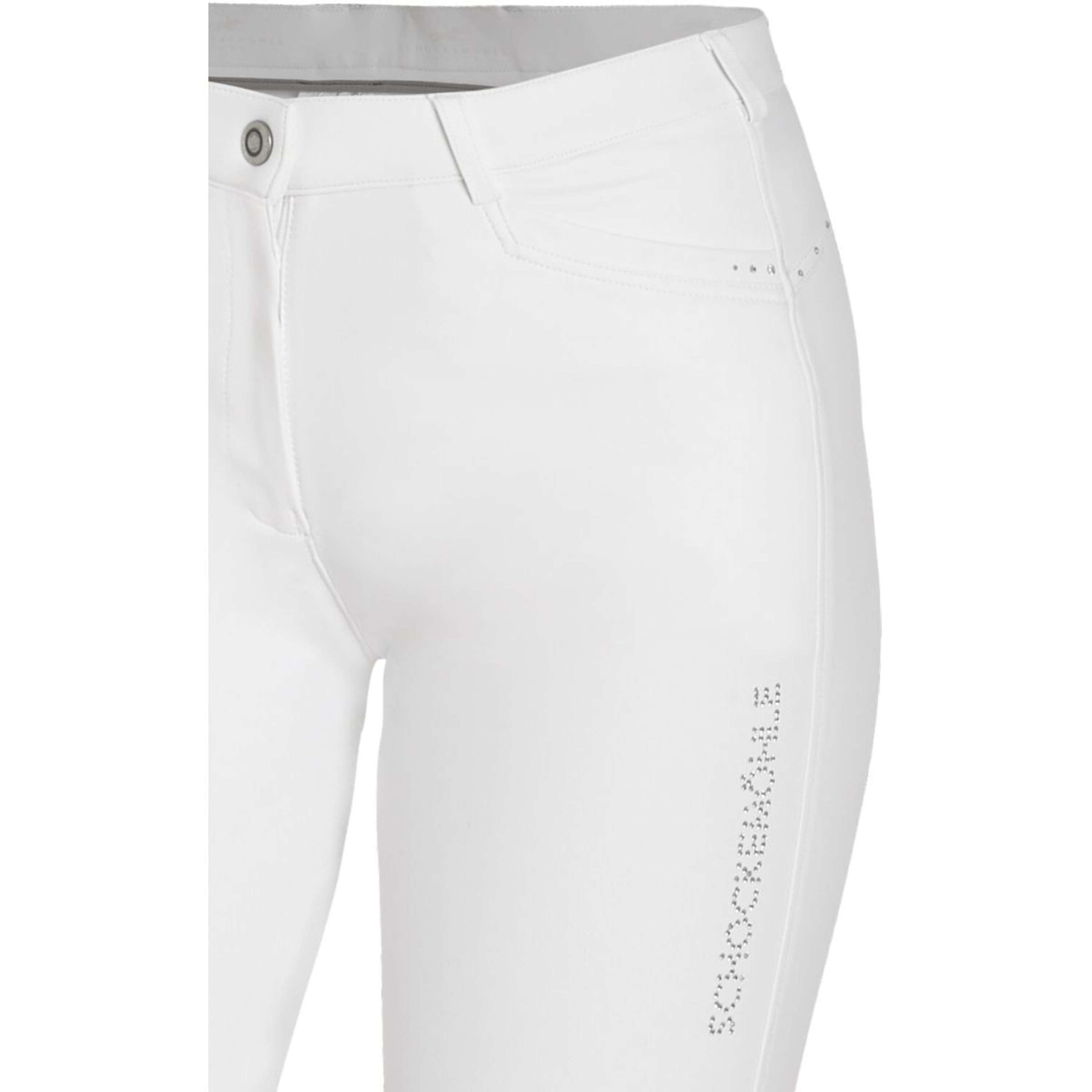 Schockemöhle Breeches Summer Daliah Knee grip White