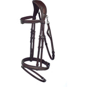 Equiline Bridle JP Anatomical Light Brown