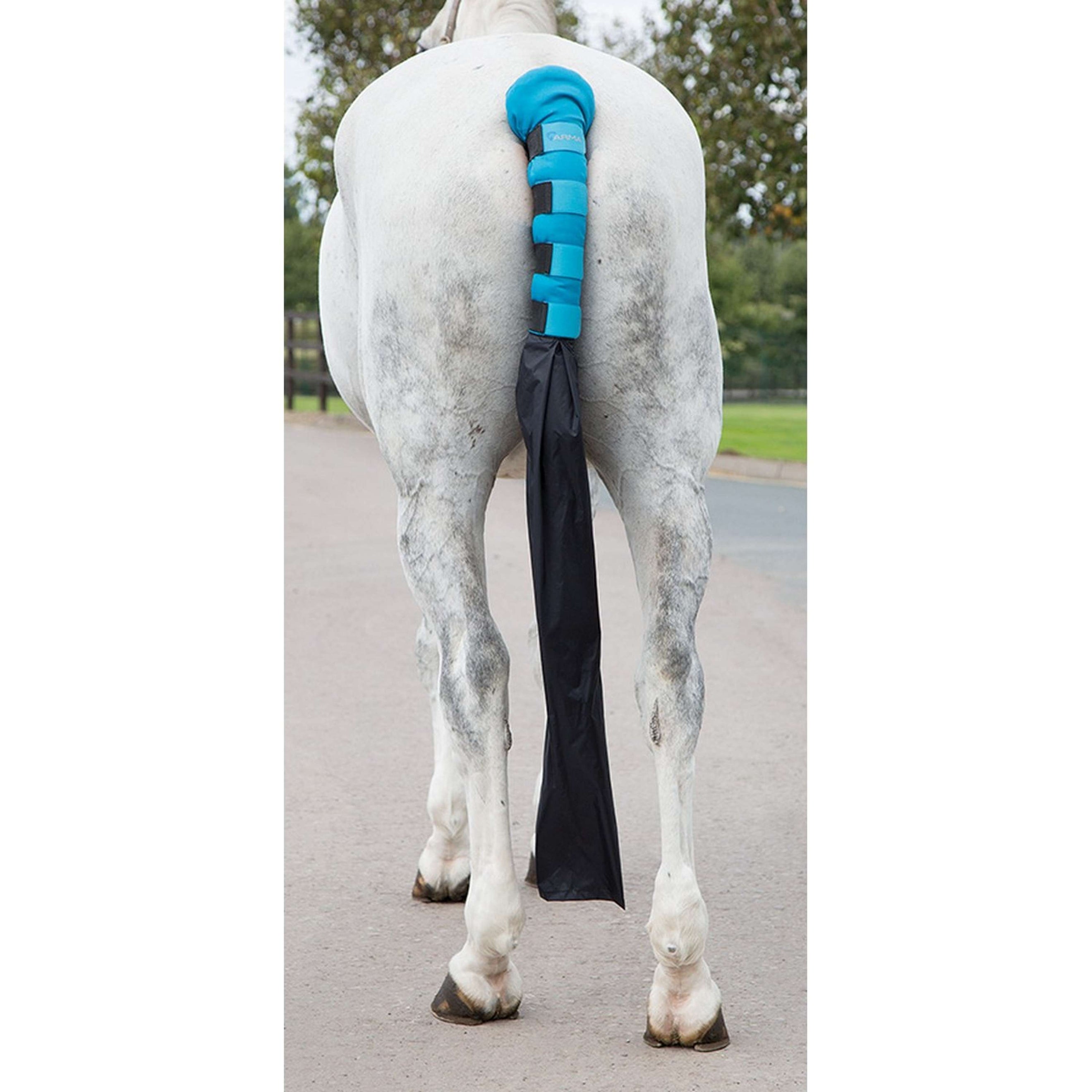 Arma by Shires Tail Guard Padded with Bag Bright Blue