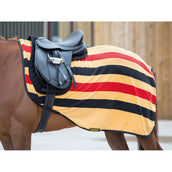 Wessex by Shires Sweat Rug Fleece Newmarket Stripe