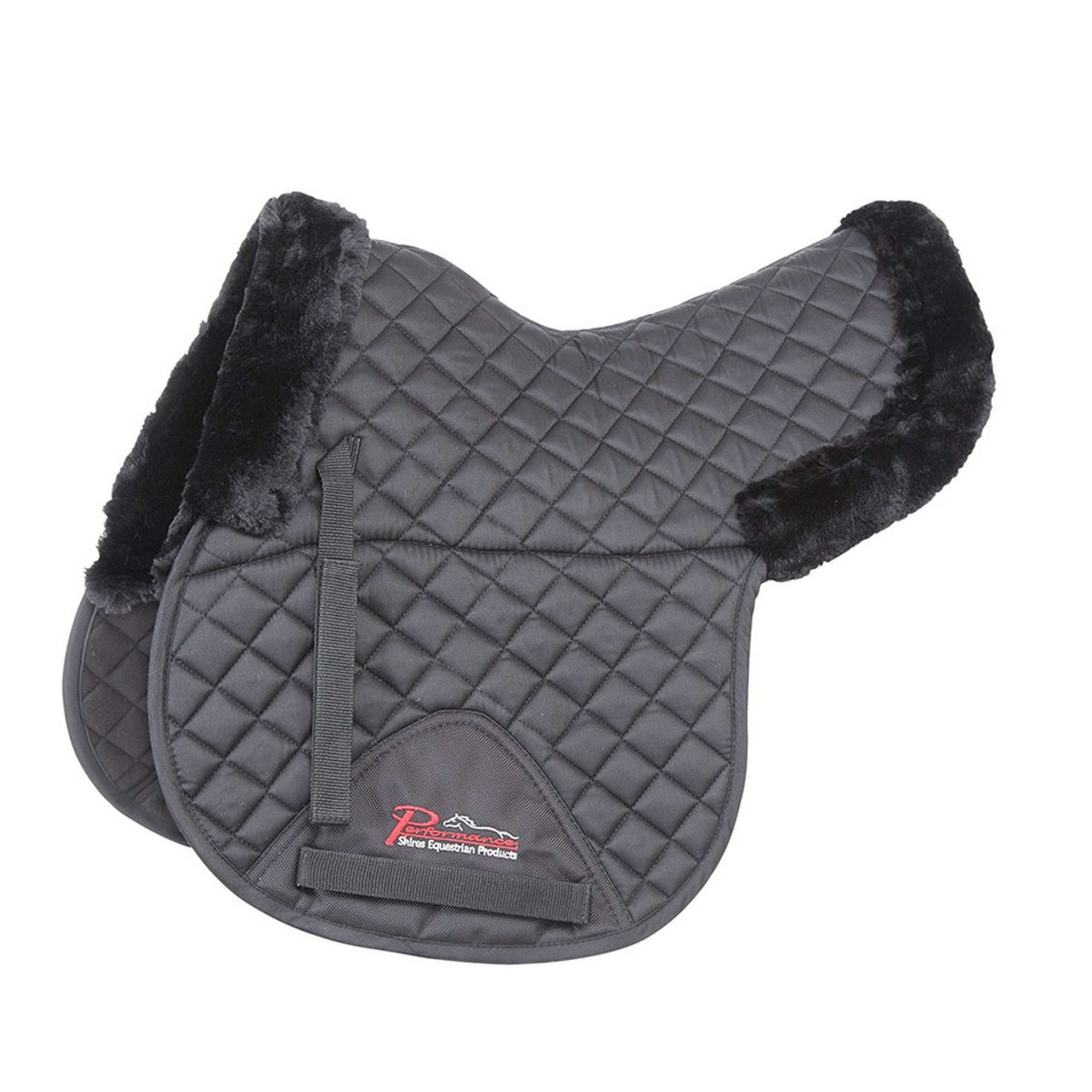 Performance by Shires Saddlepad Numnah SupaFleece Black