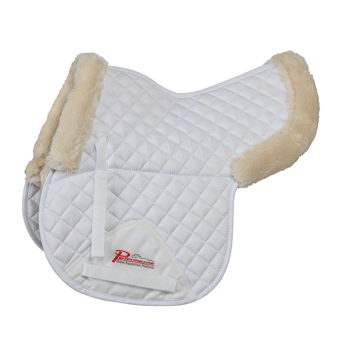 Performance by Shires Saddlepad Numnah SupaFleece Naturel