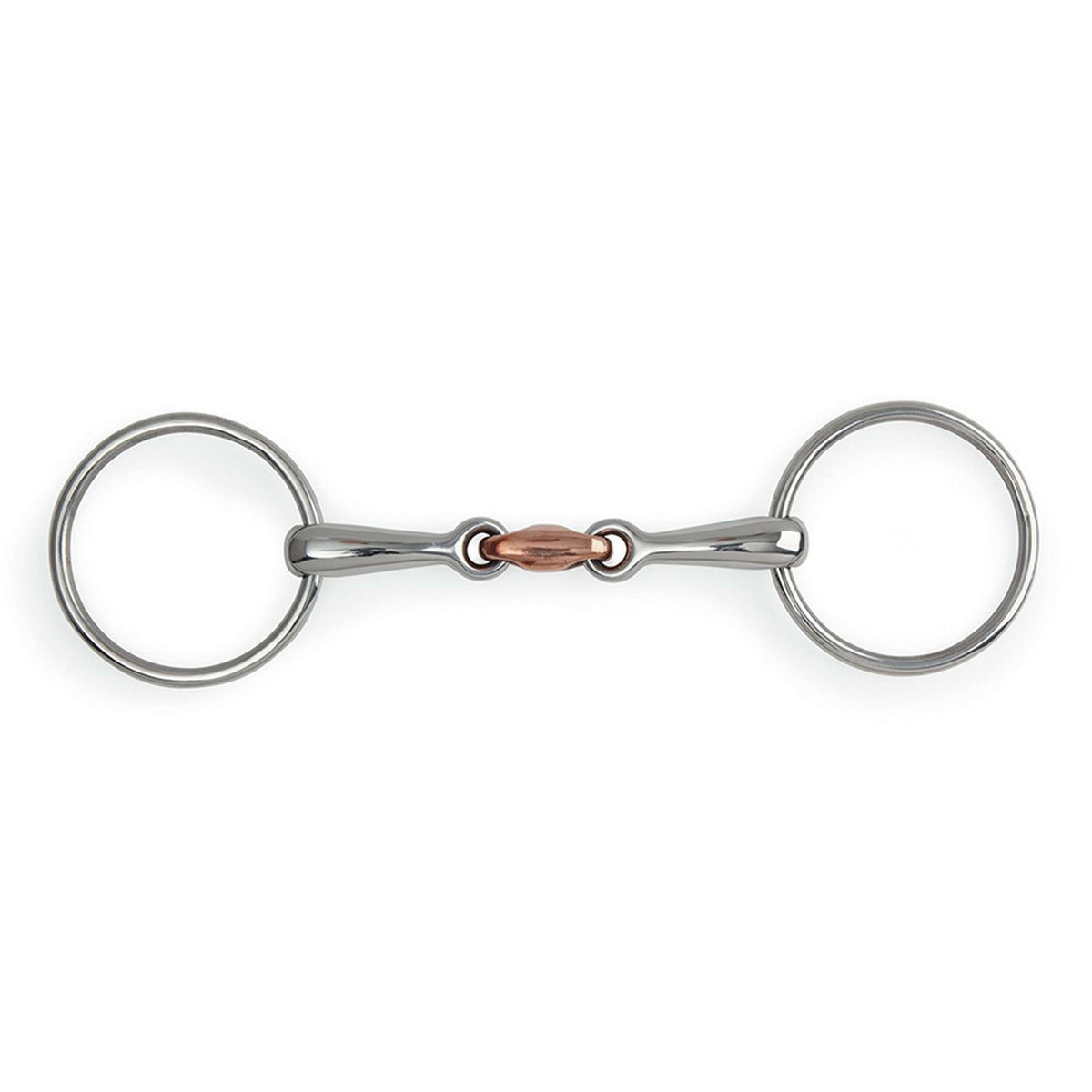 Shires Loose Ring Copper Lozenge Snaffle RVS