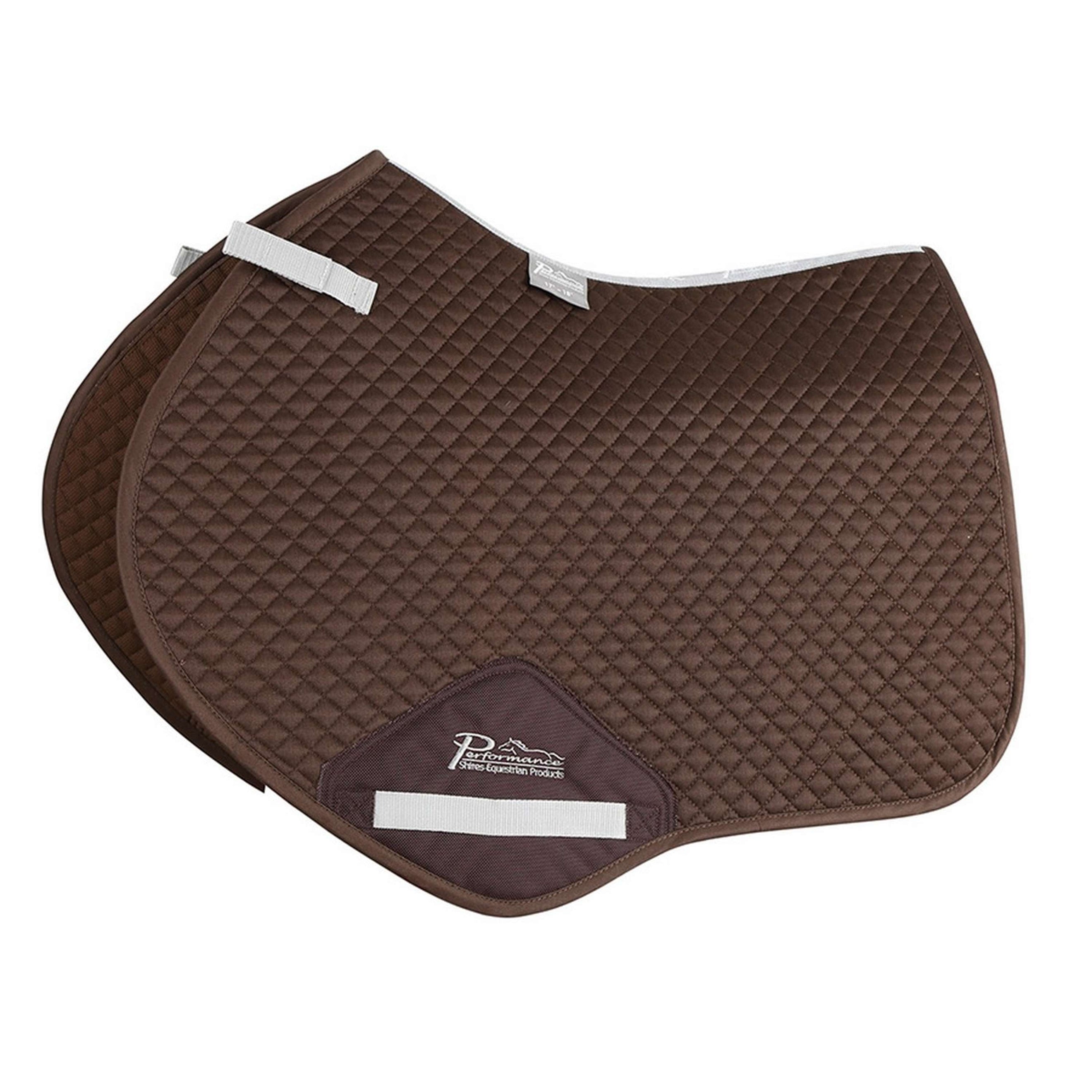 Performance Saddlepad Jumping Brown