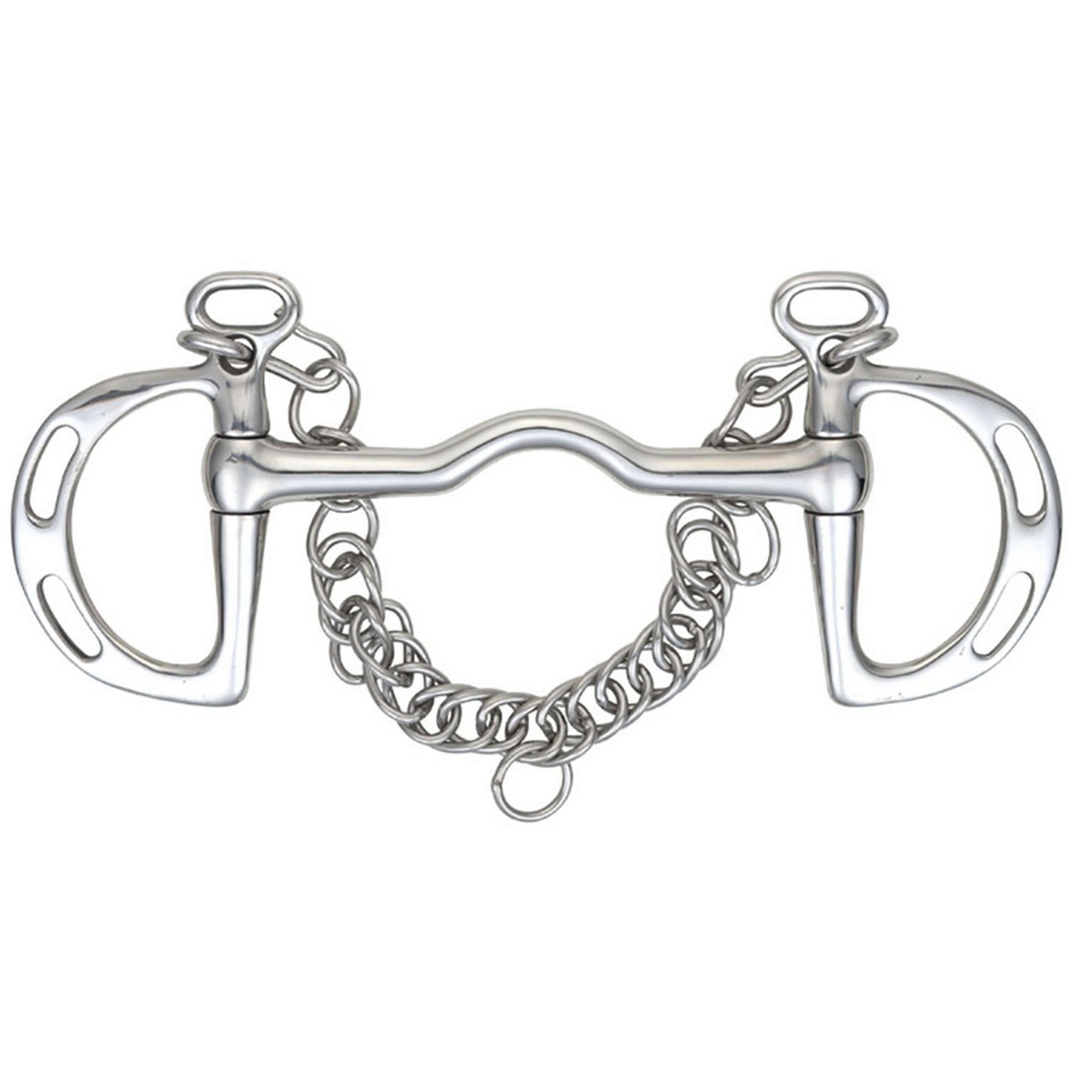 Shires Slotted Cheek Port Mouth RVS Shires Slotted Cheek Port Mouth RVS