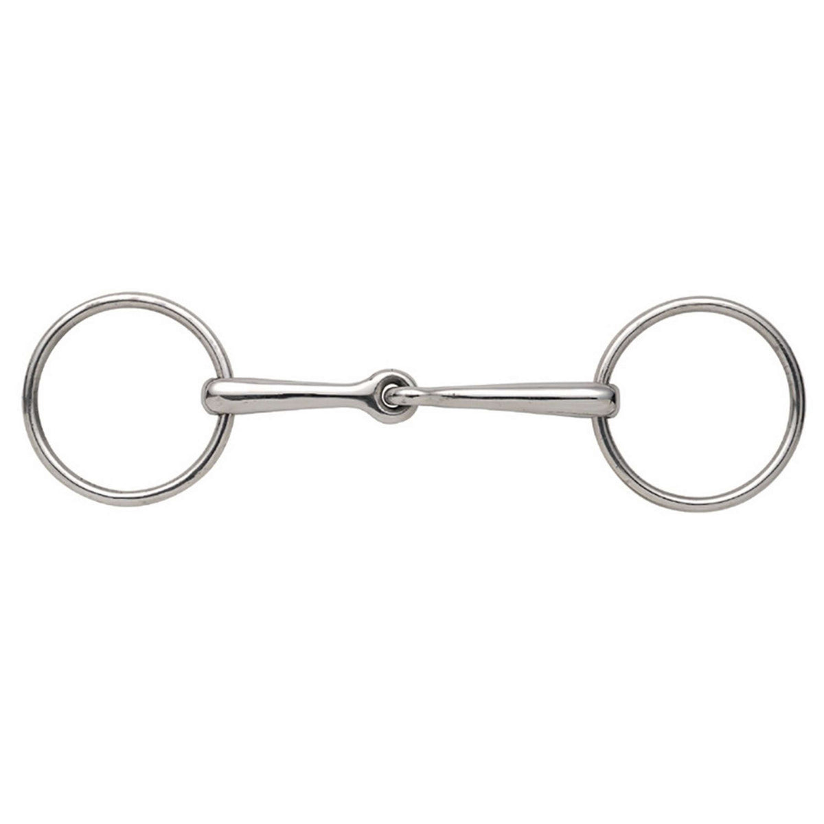 Shires Jointed Mouth Snaffle 13mm RVS