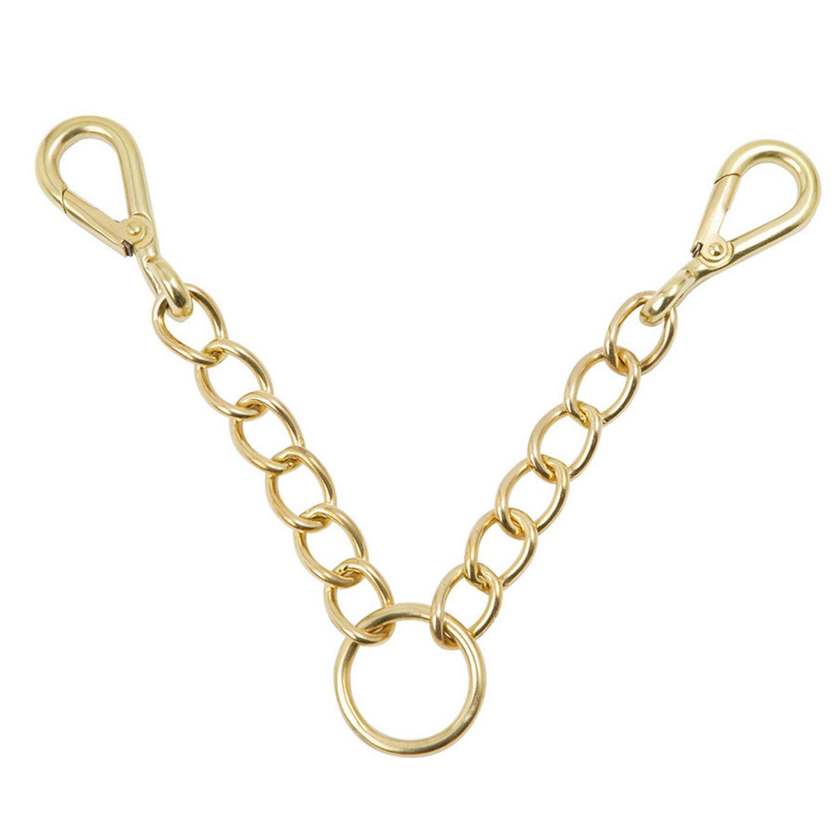 Shires Large Newmarket Chain Brass Plated