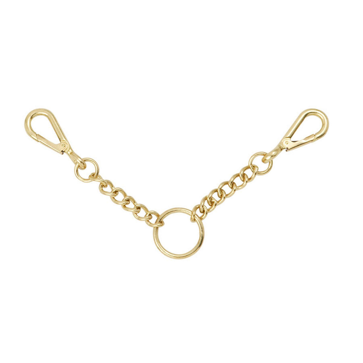 Shires Small Newmarket Chain Brass Plated