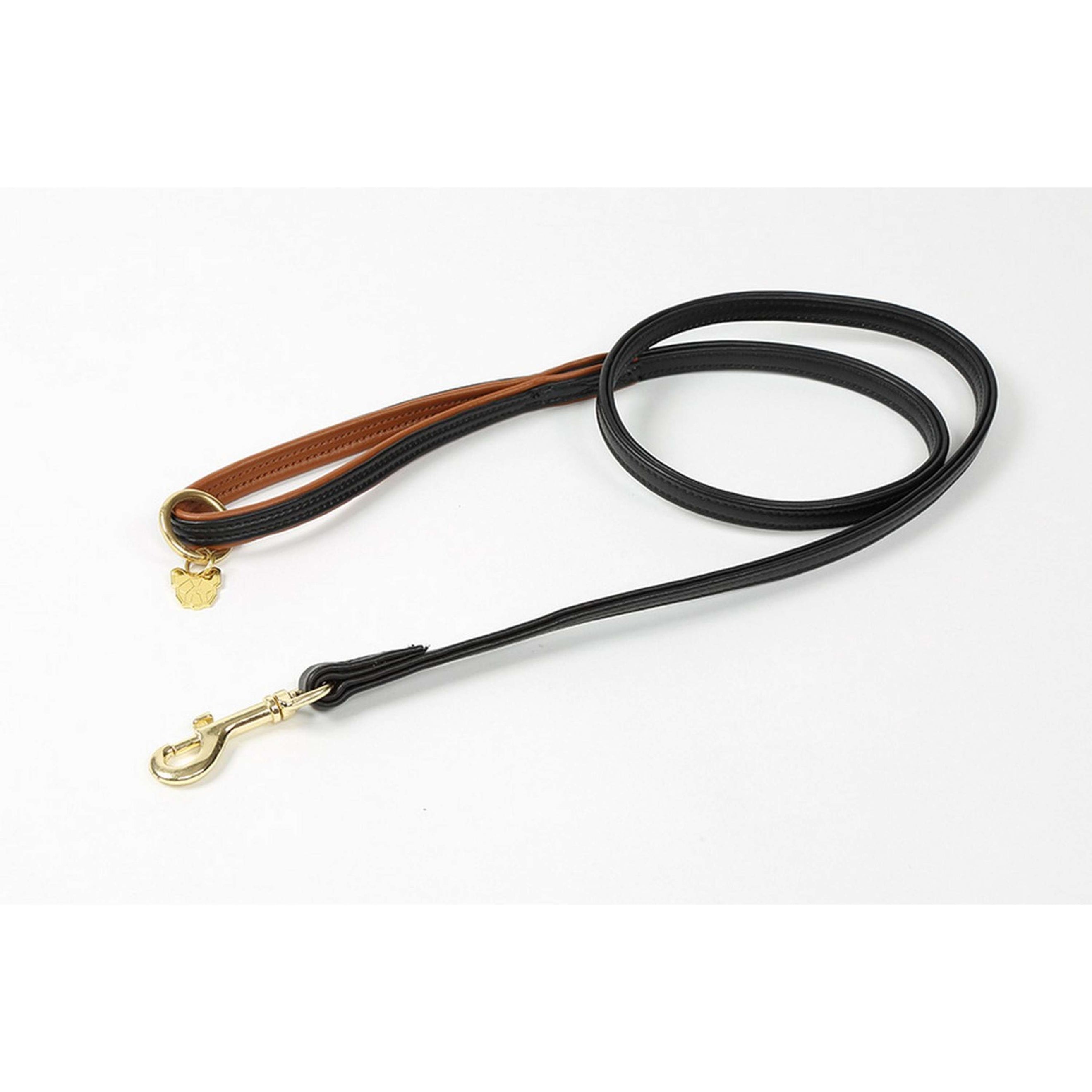 Digby & Fox Rope Leather 1,2cm Black