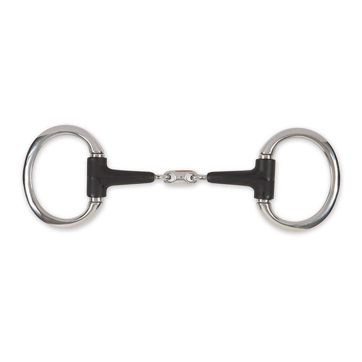 Equirubber by Shires Eggbut Snaffle 15mm Double Jointed