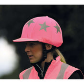 Equi-Flector Helmet Cover Team Pink