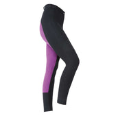 Wessex Jodhpur Breeches Two Tone Girls Black/Purple